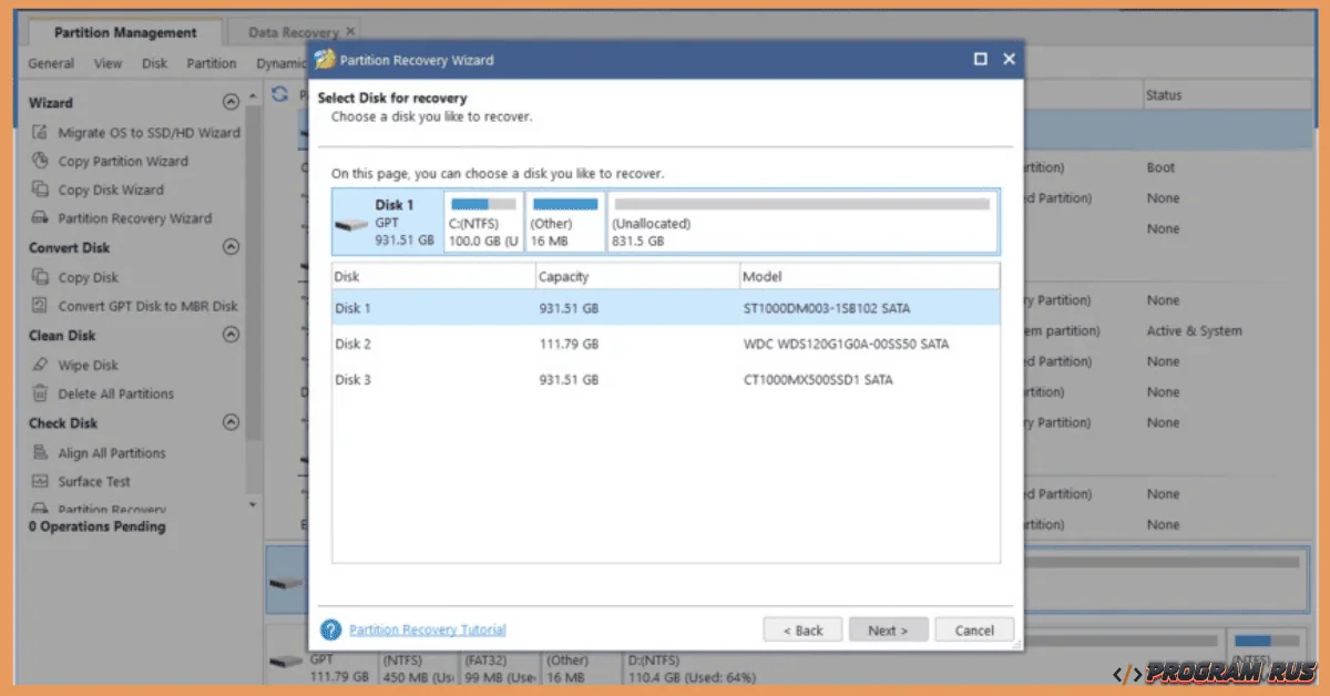 MiniTool Partition Wizard
